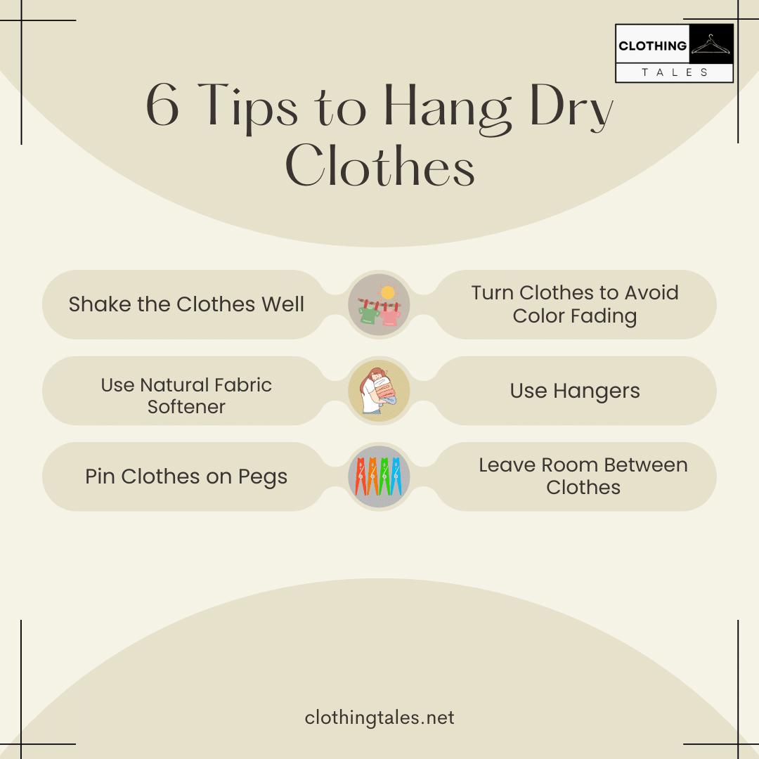 Tips to Hang Dry Clothes