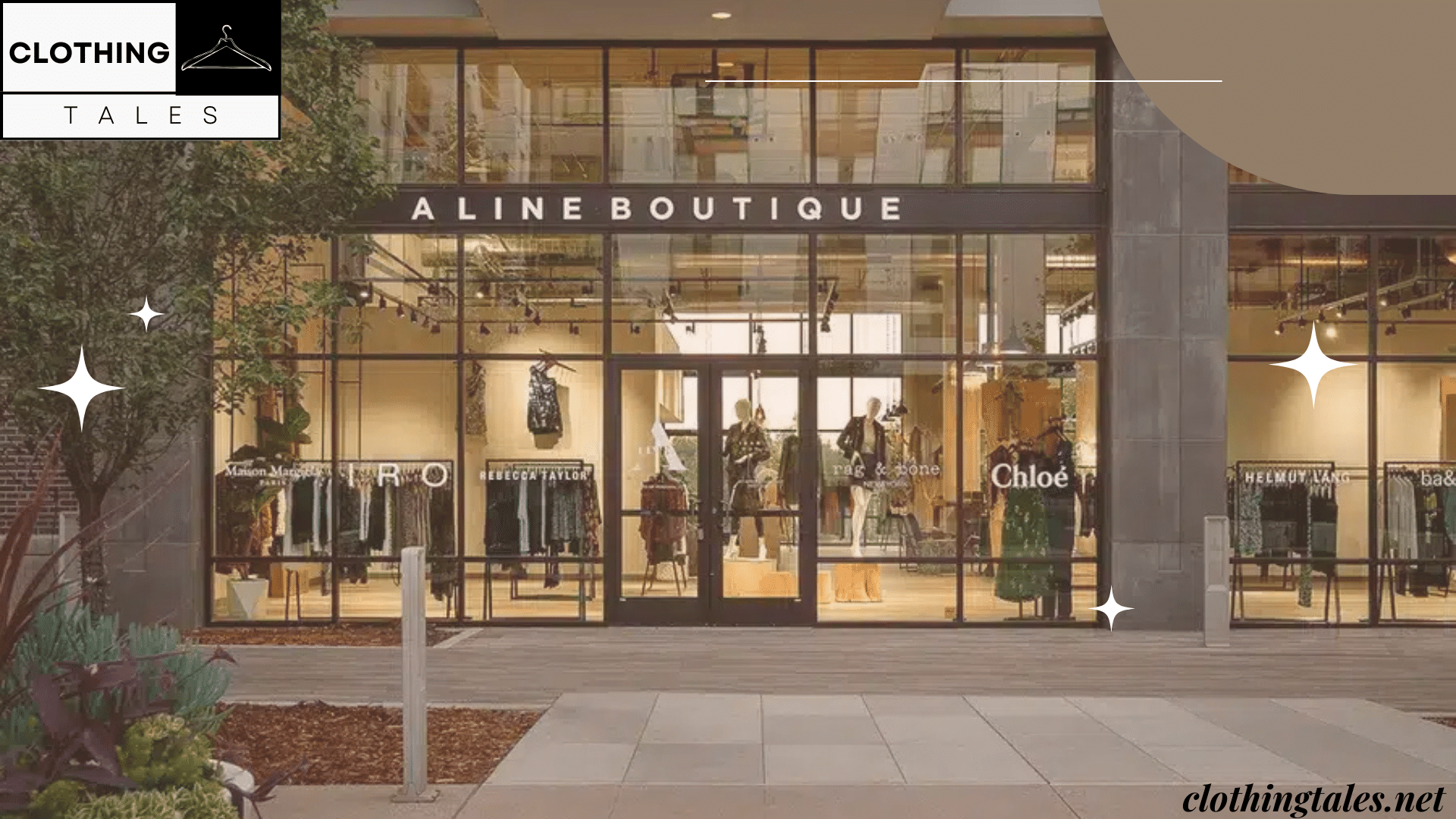 outside image of clothing brand shop