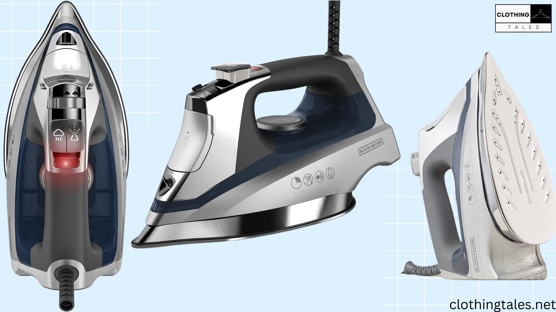 Black+Decker D Allure Professional Steam Iron