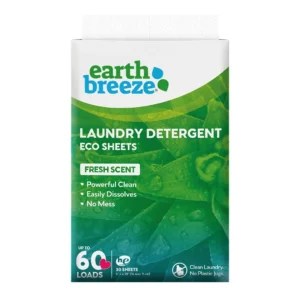 Earth Breeze Laundry Detergent Sheets Fresh Scent No Plastic Jug Loads Sheets Liquidless Technology edda b c eca ffd a b cfbf bbdca dff aae