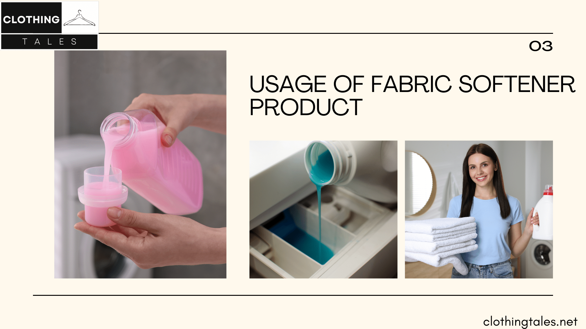 Usage of Fabric Softener product